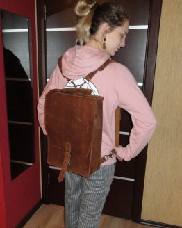 Вертикальный портфель - трансформер в рюкзак